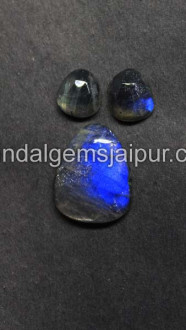 Blue Labradorite Rose Cut Slices